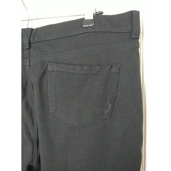Jones New York Jeans Woman 16 Great Jones Jeggings Black Zip Button Casual - Picture 9 of 11
